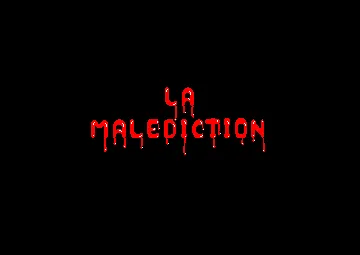 Malediction, La (1991)(Lankhor)(fr) screen shot title